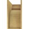 Ekena Millwork 12"W x 24"D x 24"H Classic Yorktown Rough Cedar Woodgrain TimberThane Corbel, Primed Tan CORUR12X24X24YORRCPR - alternate 2